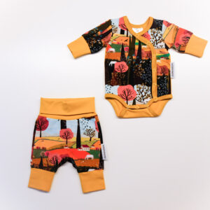 bodi ja püksid "golden hour countryside" | suurus 44|