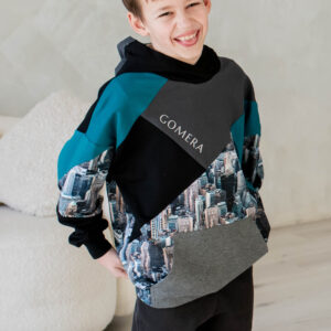 Patchwork pusa Metro Blue Signature Tellimustöö