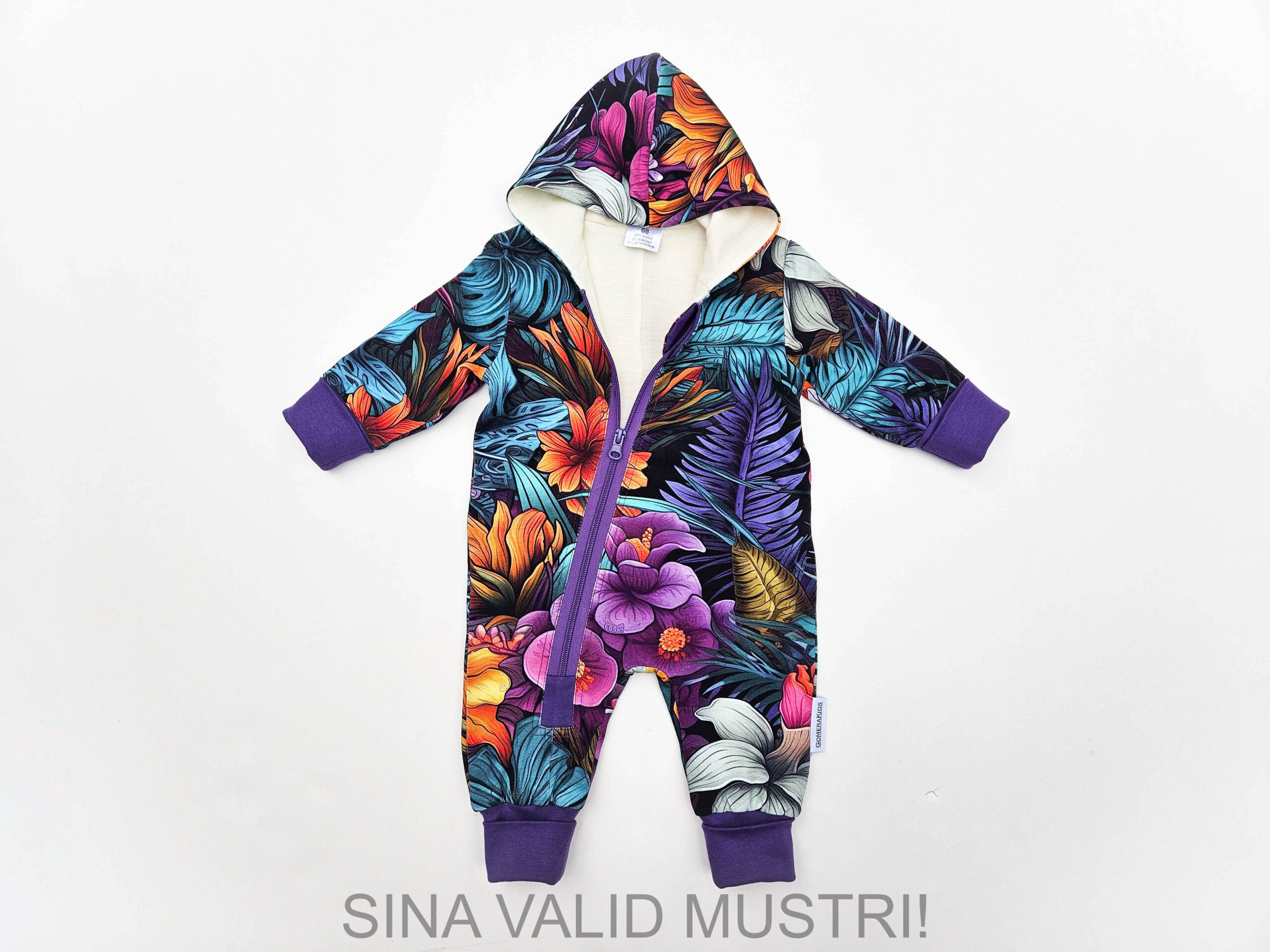 GOMERA beebi autosõidukombe Signature Print suure tumeda mustriga