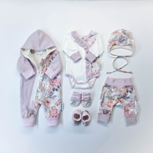 Gomera roosade lilledega Kojutoomiskomplekt Vintage Rose s.56