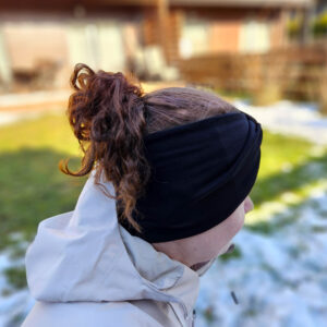 Gomera Nordic Wrap naiste peapael Obsidian Black