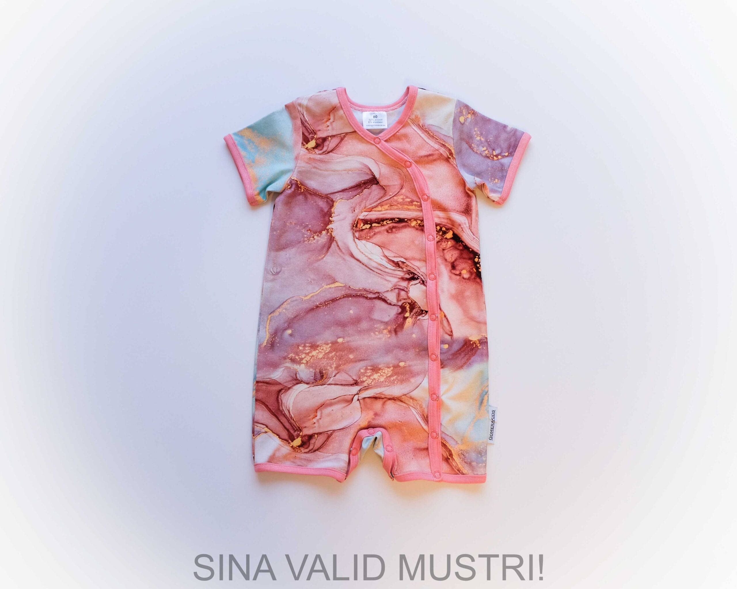 GOMERA beebi suvine romper “Signature Print” | Tellimustöö - Pilt 4
